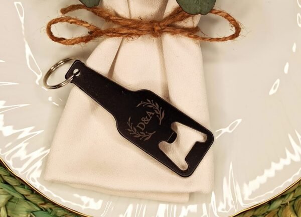 Llaveros de metacrilato personalizados con frases o diseños, regalo de boda original