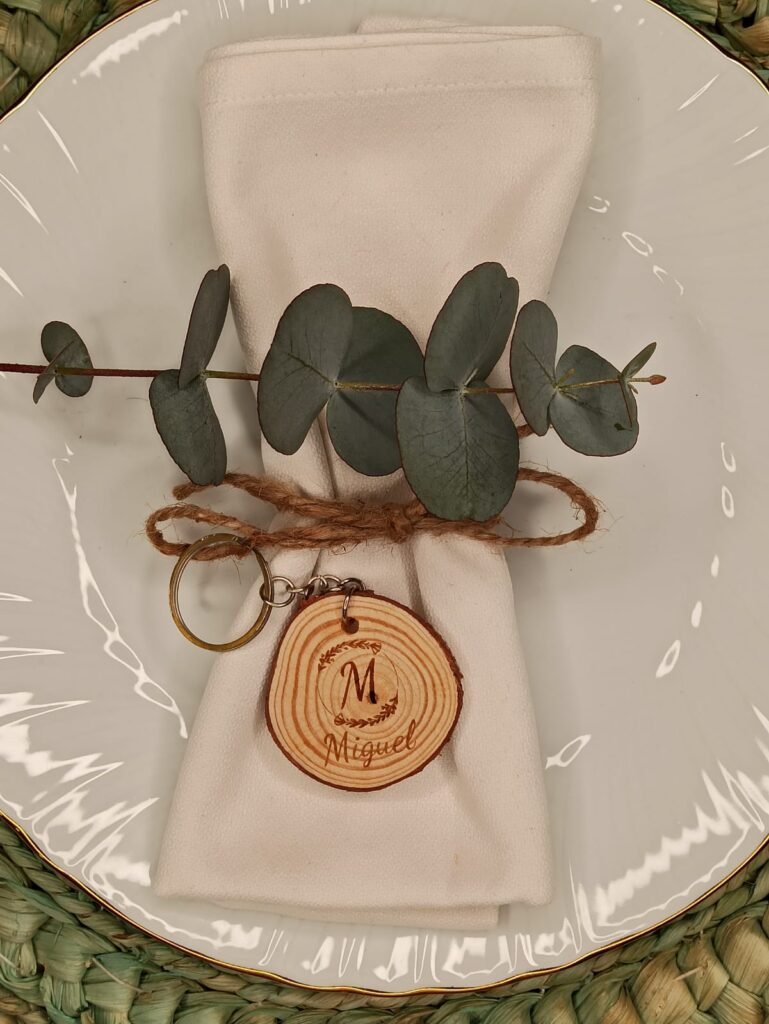 Un llavero es un excelente regalo personalizado de última hora
