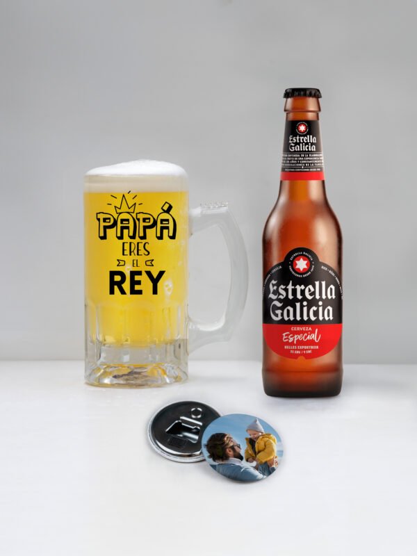 Pack jarra, abridor y quinto